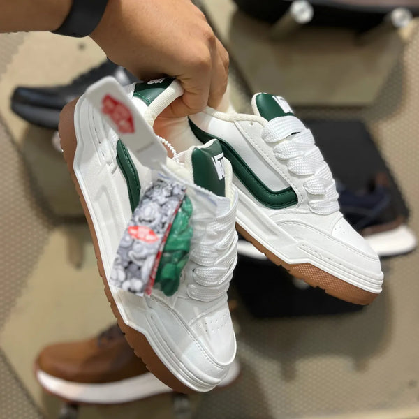 Zapatilla Vans Hylane Blanca y Verde