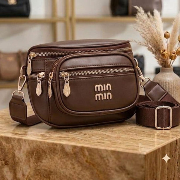 Riñonera Min Min Marron