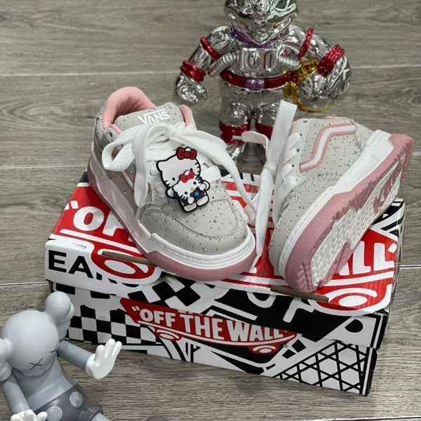 Zapatilla Niña Dolce y Gabbana Gris y Rosa Hello Kitty
