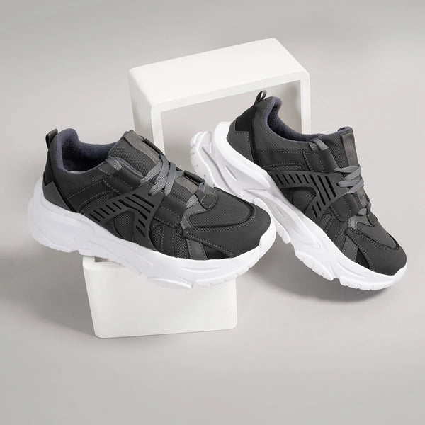 Tenis Derene Tráctor Gris High Quality