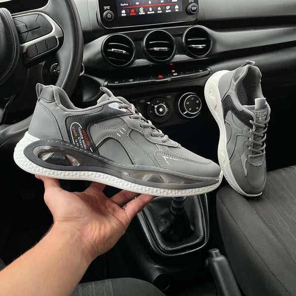 Zapatilla Importada Faded Gris y Negro Edimburgo
