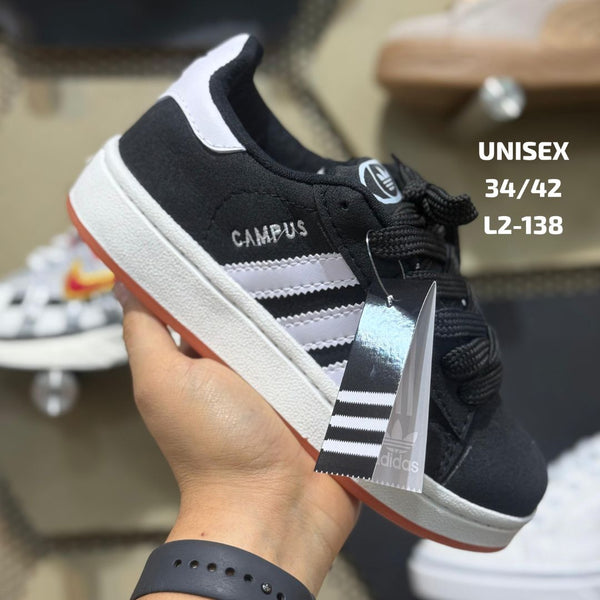 Zapatilla Adidas Campus Negra