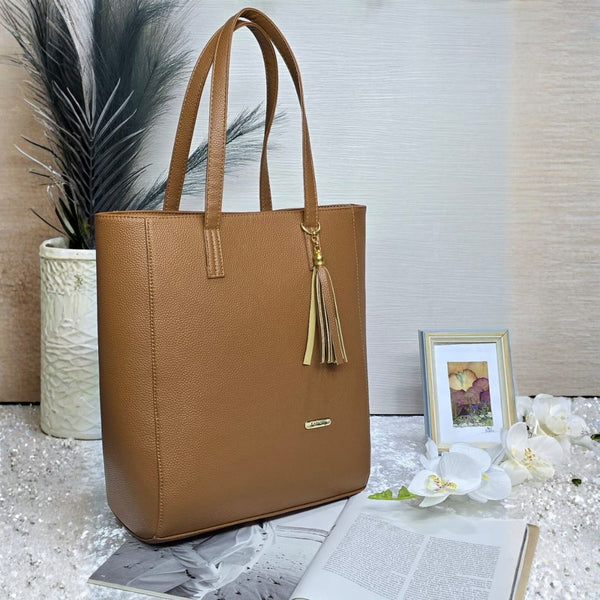 Bolso Fabichy Miel Texturizado
