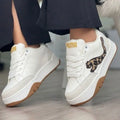 Zapatilla Puma Blanca Animal Print