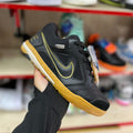 Zapatilla Futsal Nike Gato Negro y Dorado