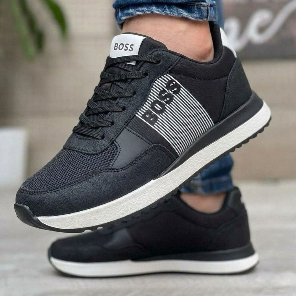 Zapatilla Hugo Boss Negro y Blanco