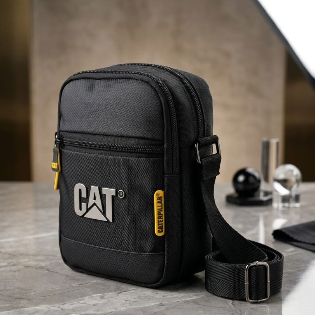Bolso Caterpillar Manos Libres  Negro