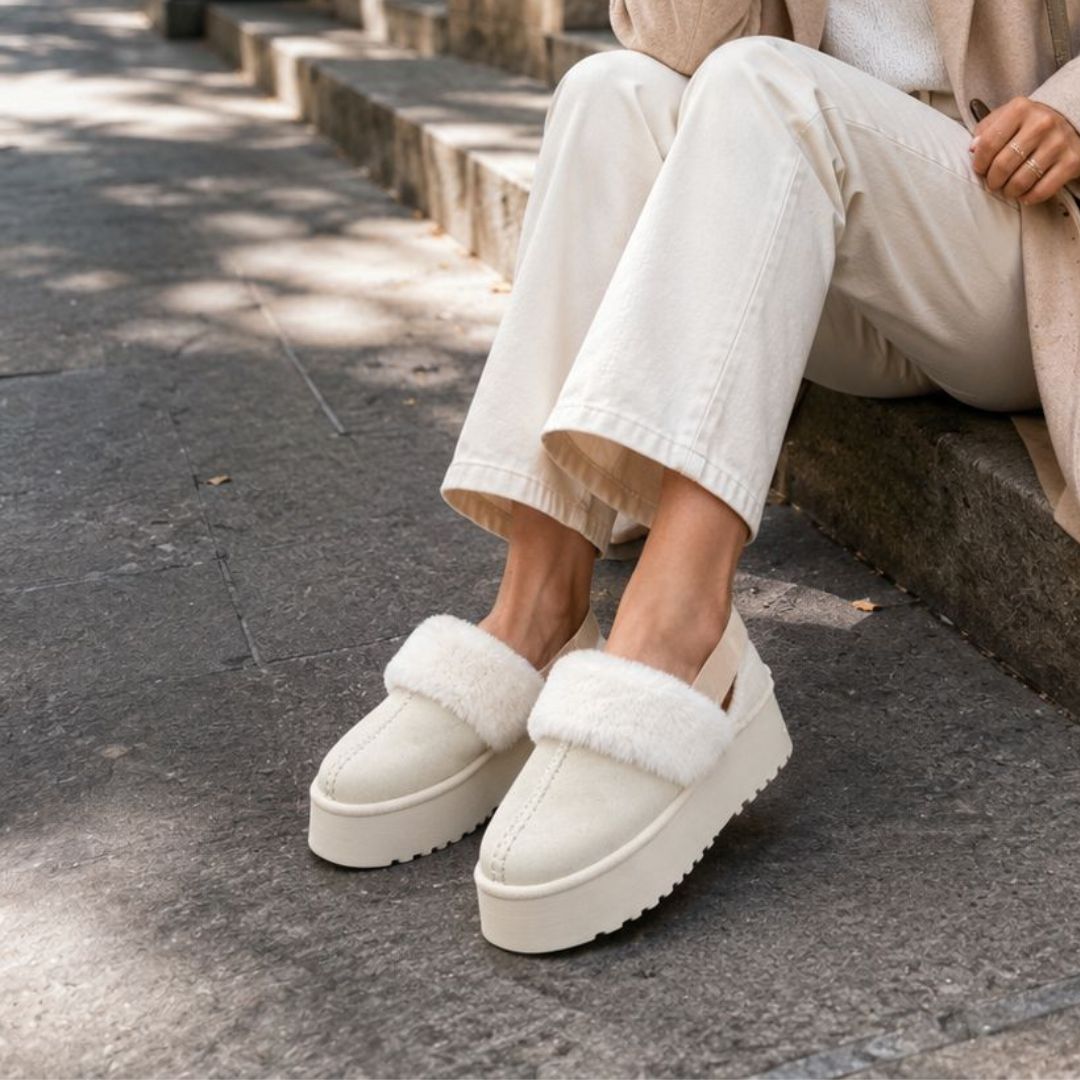 Plataforma Mocasín  Blanco