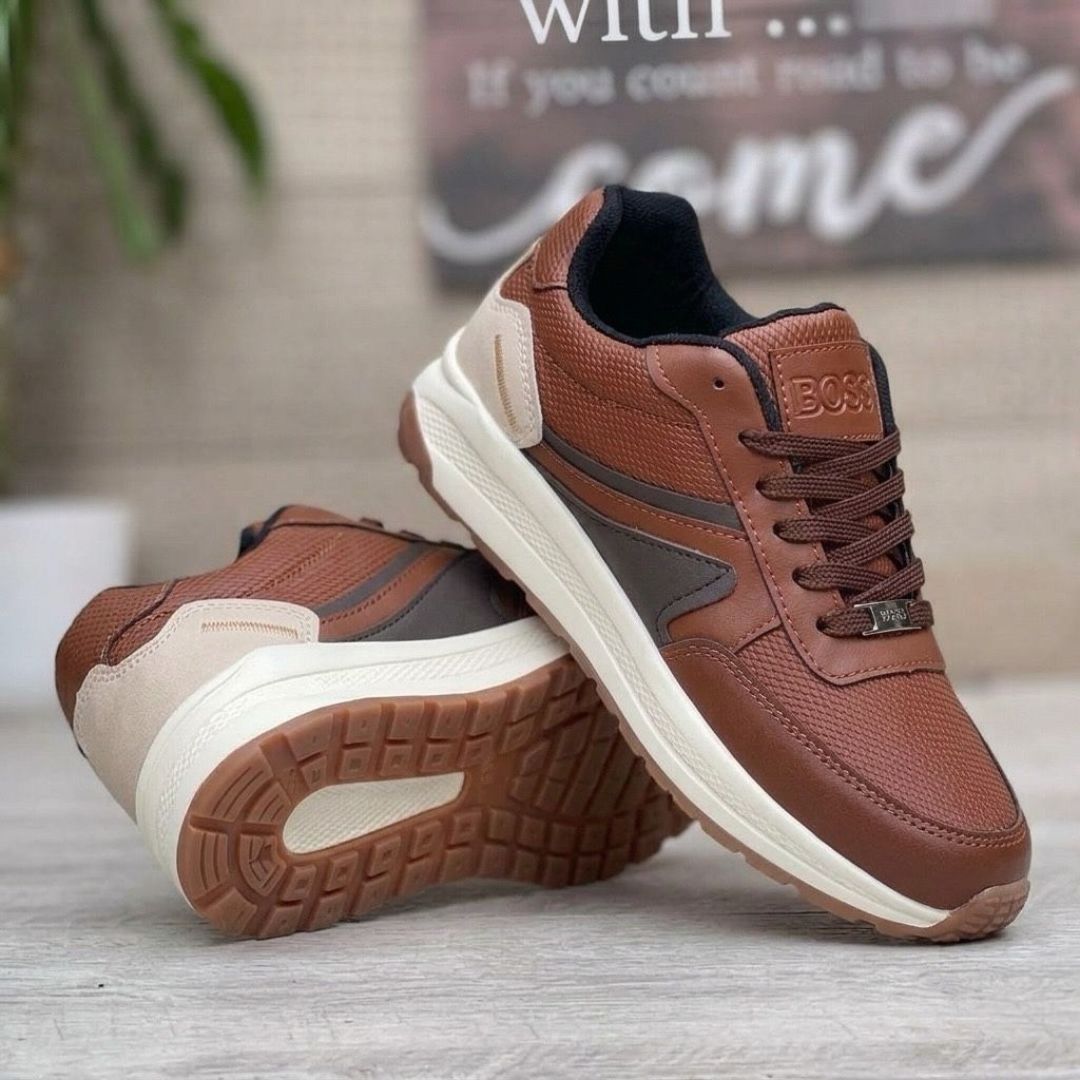 Zapatilla Hugo Boss Cafe Miel
