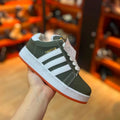 Tenis Adidas Campus Verde y Blanco