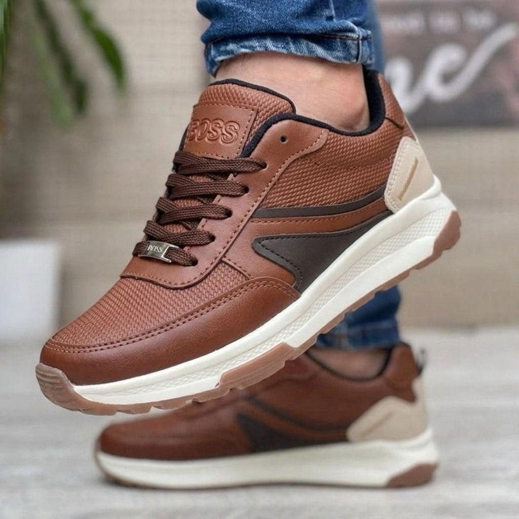 Zapatilla Hugo Boss Cafe Miel