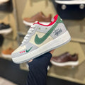 Zapatilla Nike Gris Verde y Beige