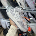 Zapatilla Gucci Bota Gris y Blanco