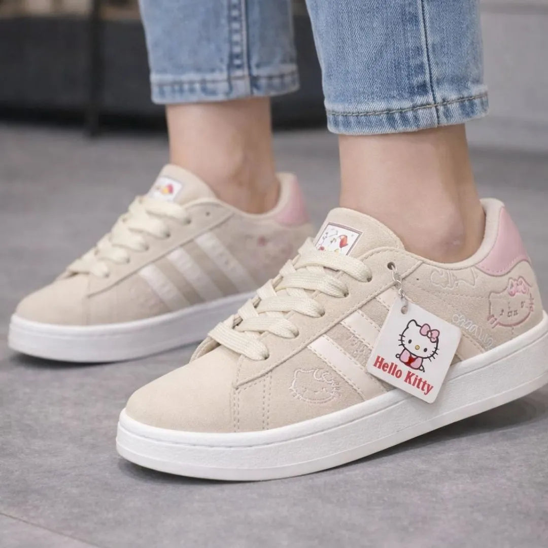 Zapatilla Campus Hello Kitty Cappuccino