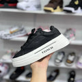 Zapatilla Coach Negro y Blanco Relieve