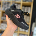 Zapatilla Skechers Negro Y Rosa