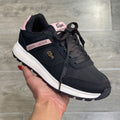 Zapatilla Lacoste Negro y Rosa