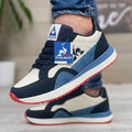 Zapatilla Le Coq Sportif Azul y Beige