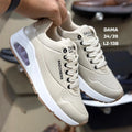 Zapatilla Skechers Beige Suela Blanca