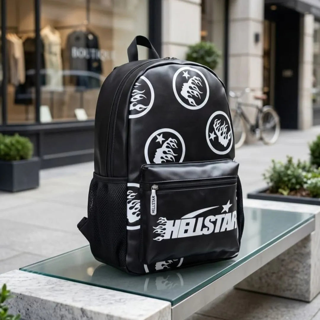 Morral Hellstar Negro y Blanco