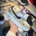 Zapatilla Nike Air Beige y Cafe
