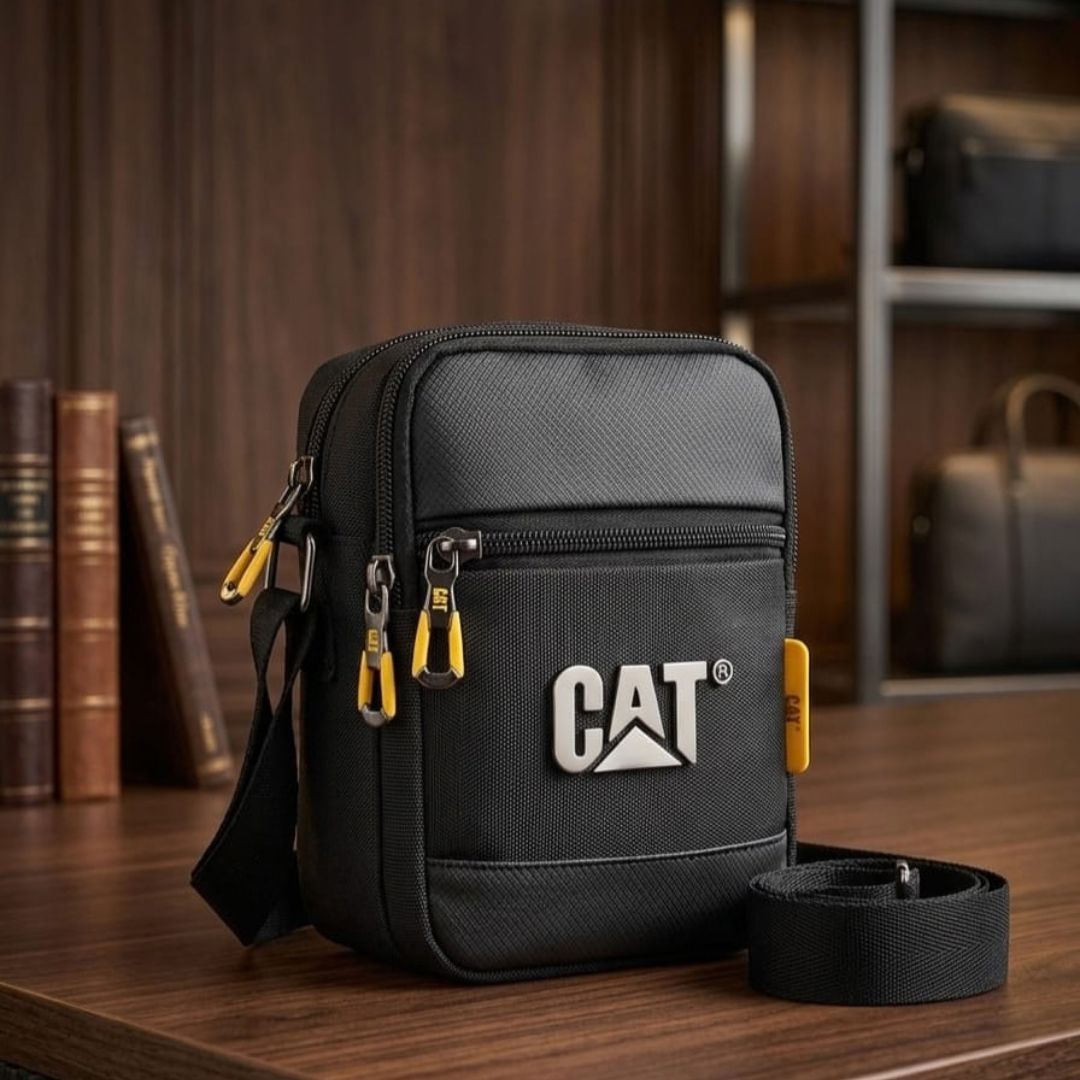 Bolso Caterpillar Manos Libres  Negro