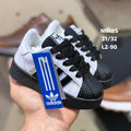 Zapatilla Niños Adidas Superstar Blanco y Negro