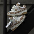 Tenis Louis Vuitton Unisex Bicolor Cafe Claro