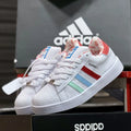Zapatilla Adidas Unisex Superstar Multicolor Blanco