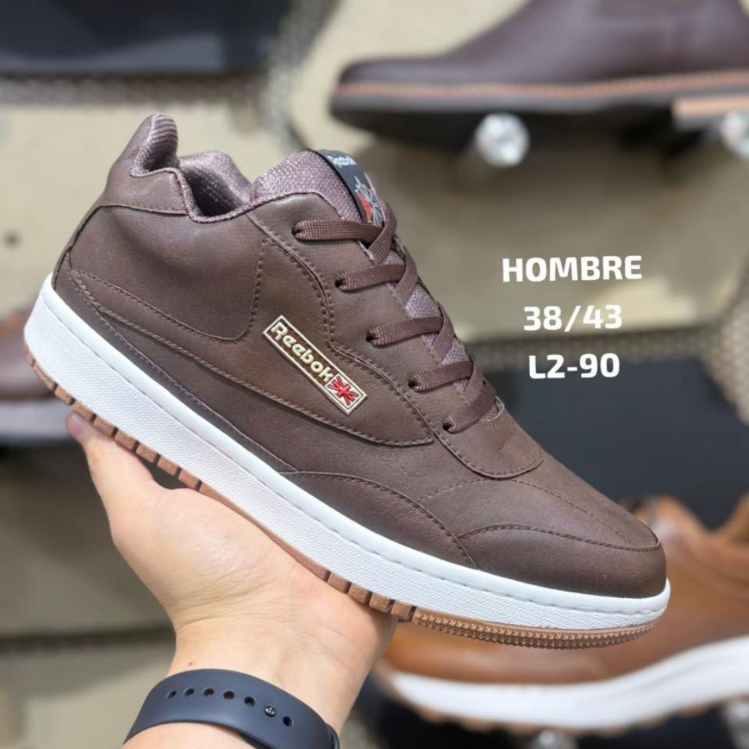 Zapatilla Reebok Cafe y Blanco