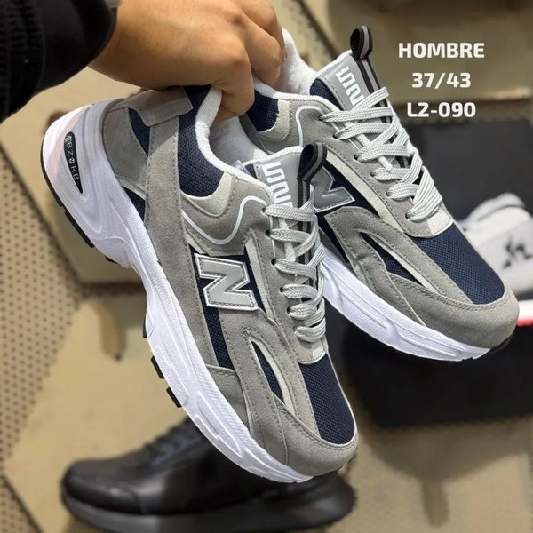 Tenis New Balance 529 Gris y Negro