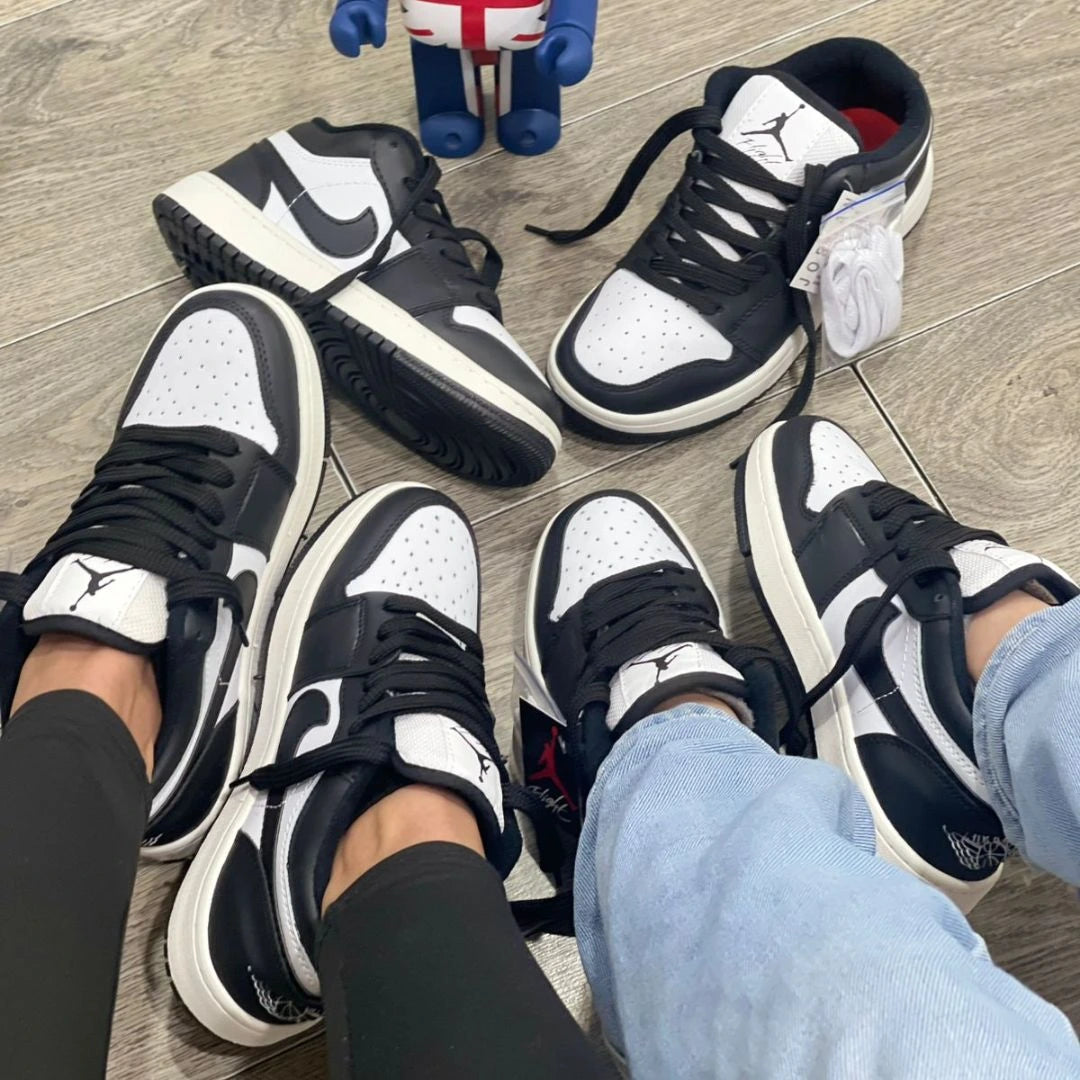 Tenis Unisex Nike Jordan Negro y Blanco
