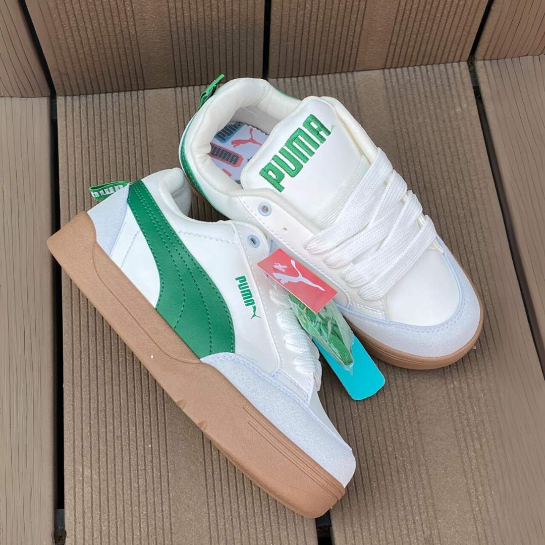 Zapatilla Deportivas Puma Blanco y Verde