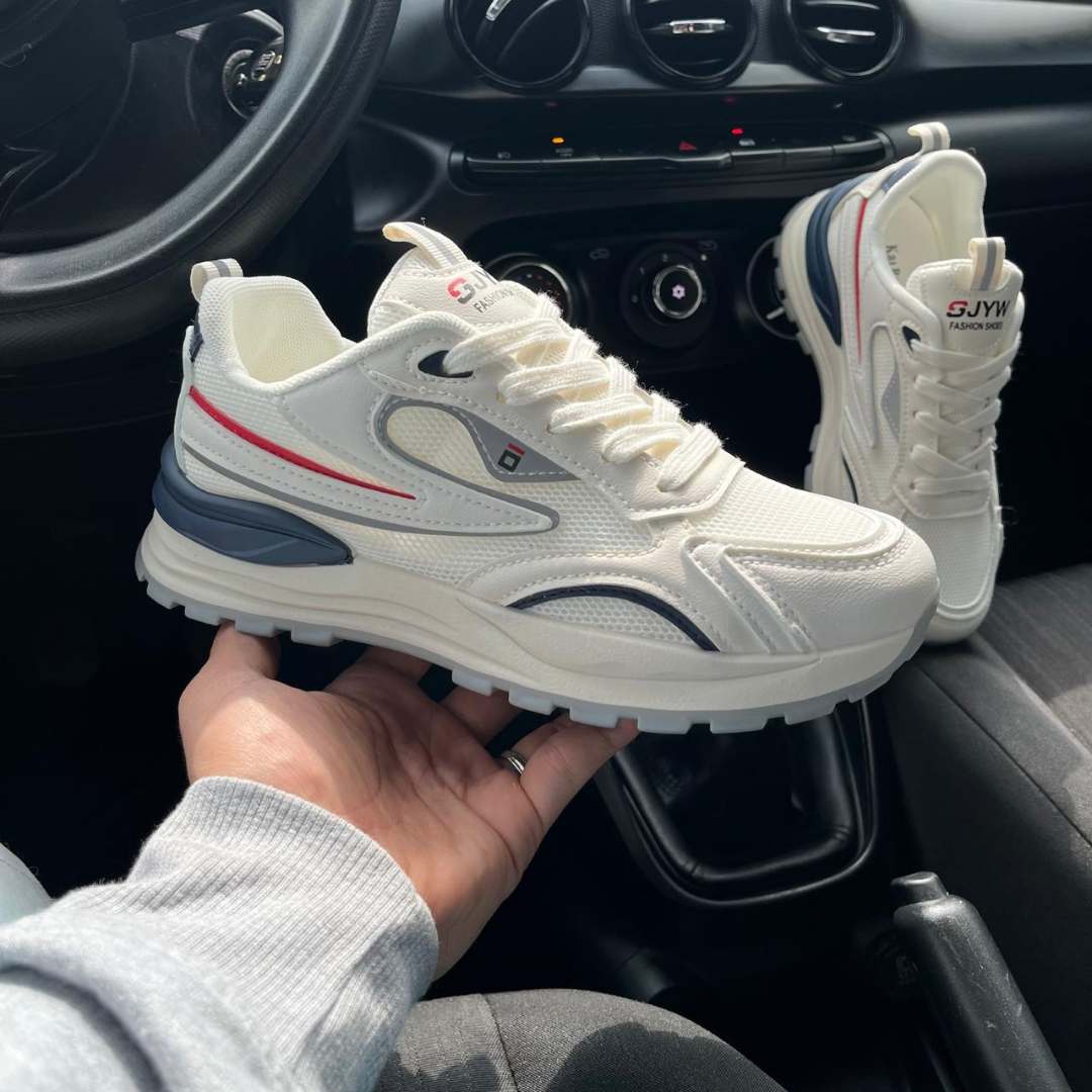 Zapatilla Importada  Blanco Perla Estambul