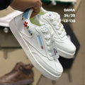 Zapatilla Deportivas Reebok Blanco y Azul Floral