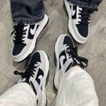 Tenis Nike SB Unisex Gris Negro y Blanco