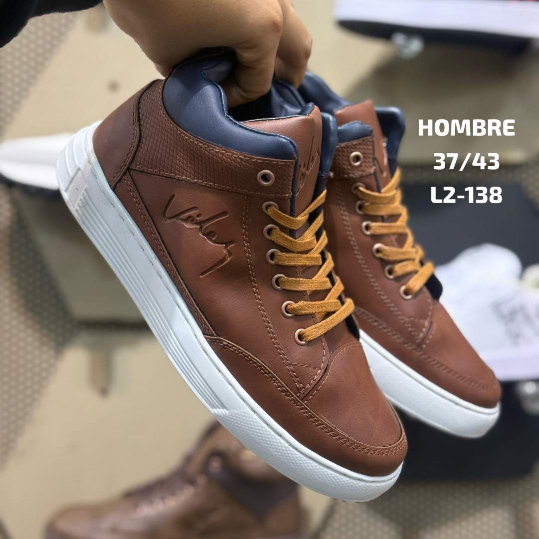 Bota Velez Cafe y Azul