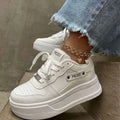Zapatilla Most Plataforma Blanco Total