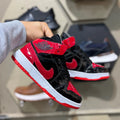 Tenis Bota Unisex Nike Rojo y Negro
