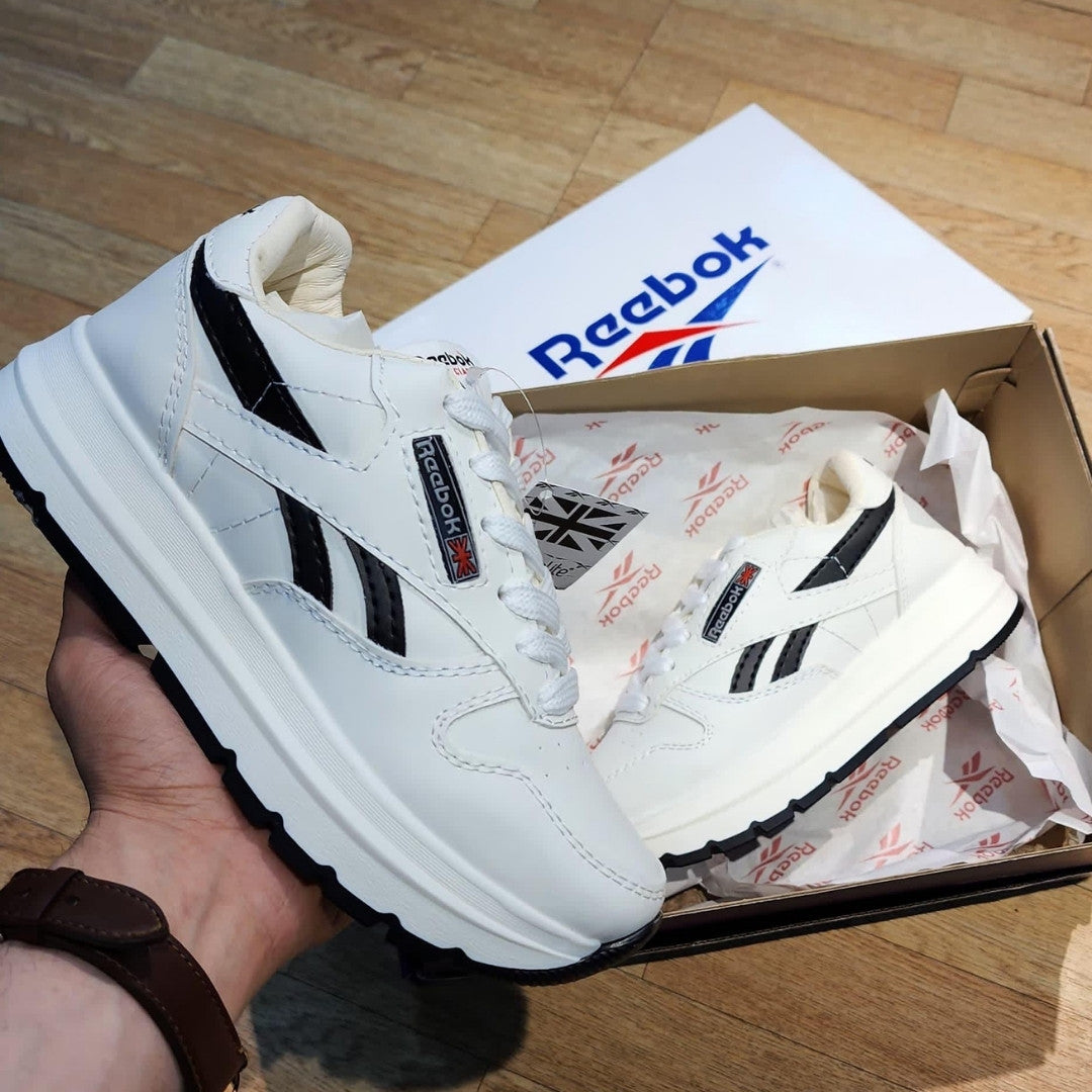 Zapatilla Reebok Blanco y Negro