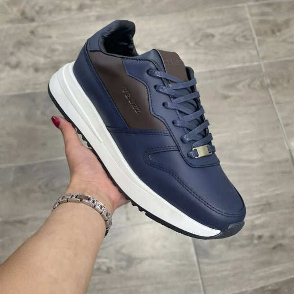 Zapatilla Formal Velez Azul Oscuro