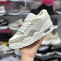 Zapatilla Jordan Unisex Blanco Gris y Beige