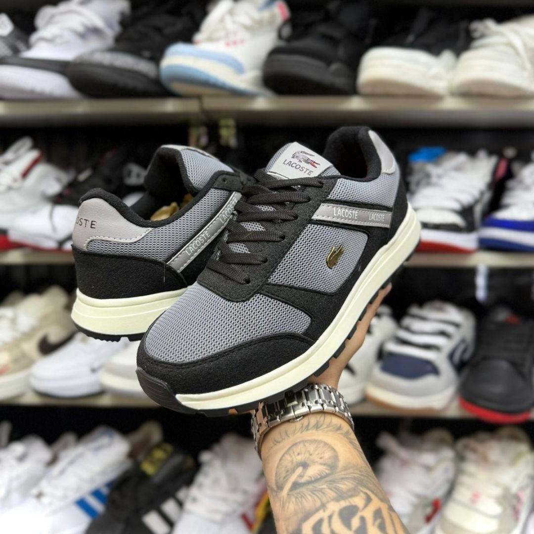 Zapatilla Lacoste Negro Graphite