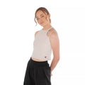 Blusa Basica En Rib Beige Clay