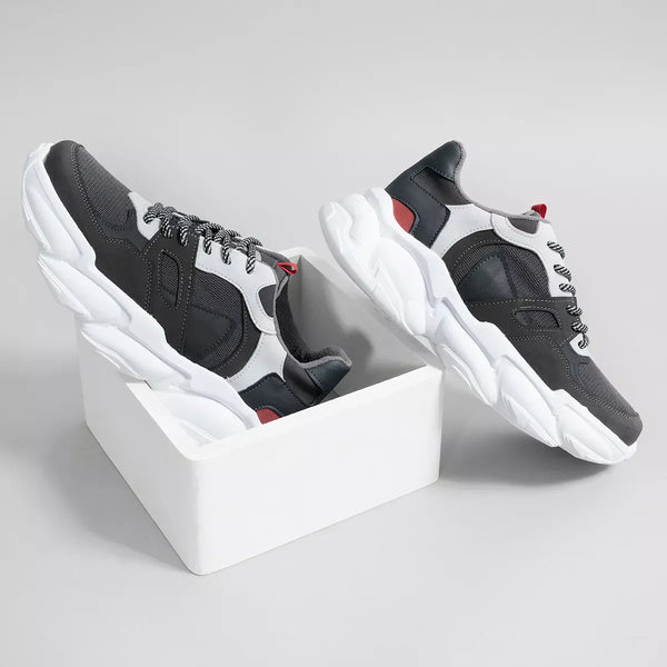 Tenis Derene Tráctor Multicolor Grey High Quality