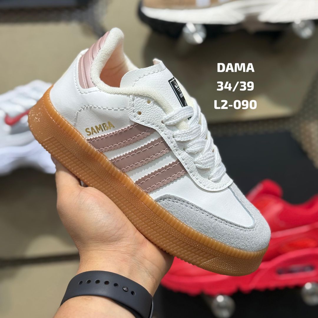 Zapatilla Adidas Samba Plataforma Rose