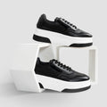 Tenis Derene Plataforma Negra Preto High Quality