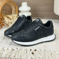 Zapatilla Coach Negra Suela Blanca