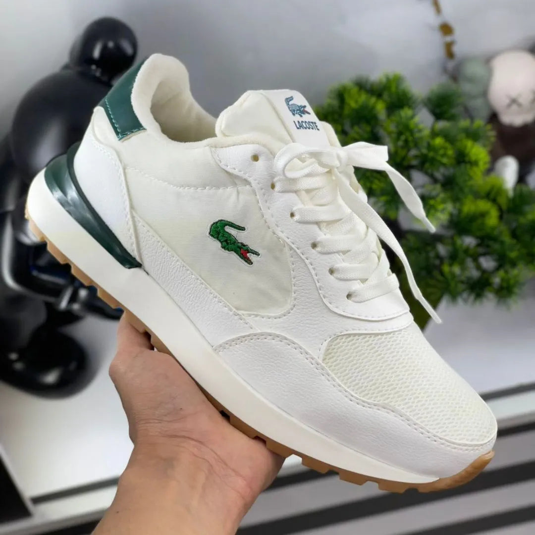 Zapatilla Lacoste Blanco y Verde