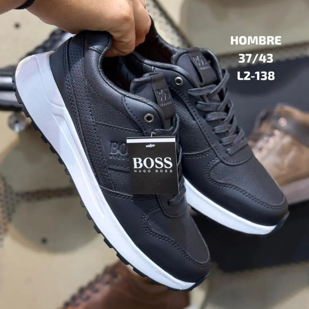 Zapatilla Negra Hugo Boss